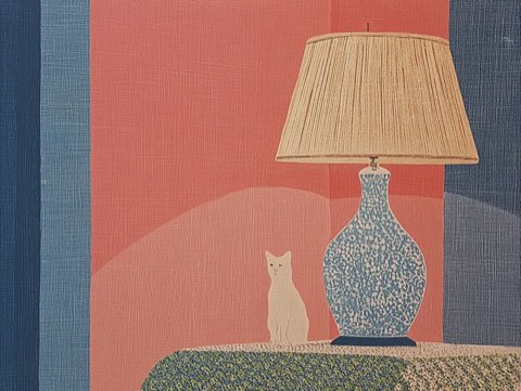 Source artwork for Lamp After Everyone Leaves